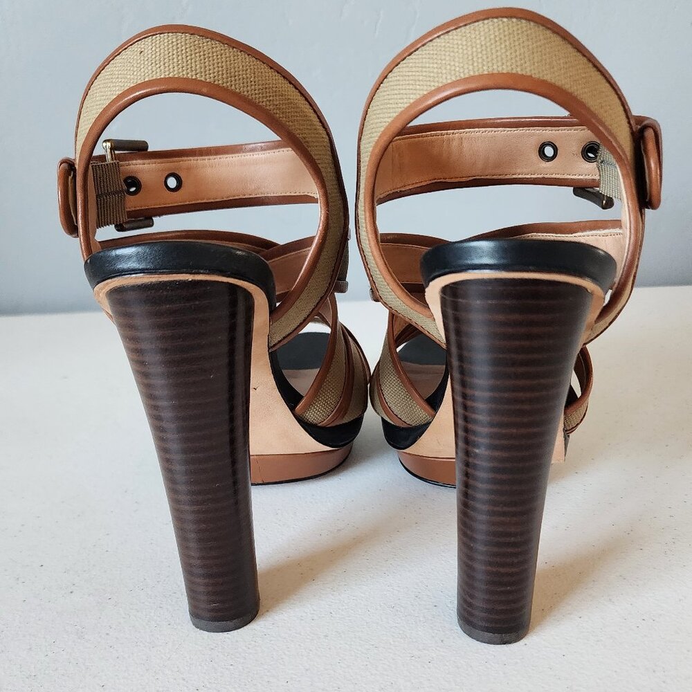 Ann Taylor Platform Sandals "Euc" - image 6